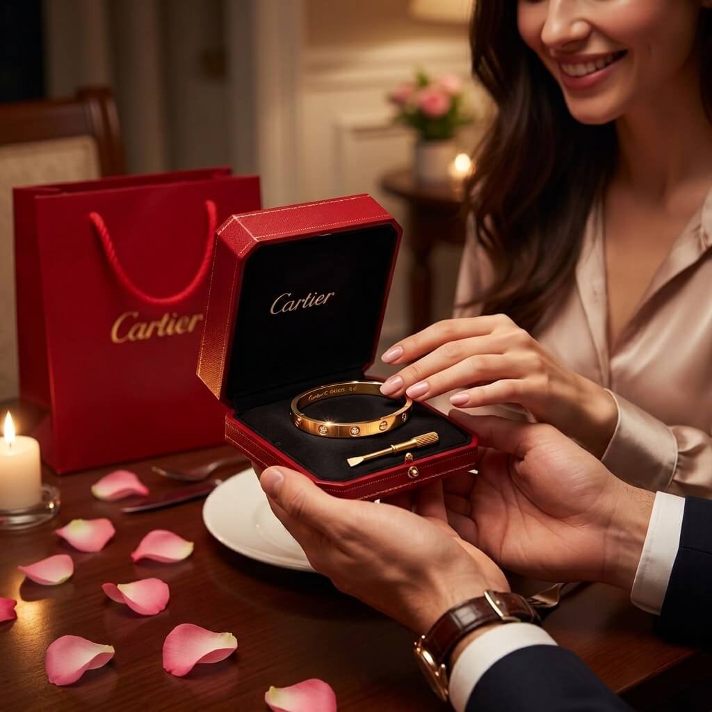 BRACELET CARTIER LOVE TOURNE VICE - الصورة 2